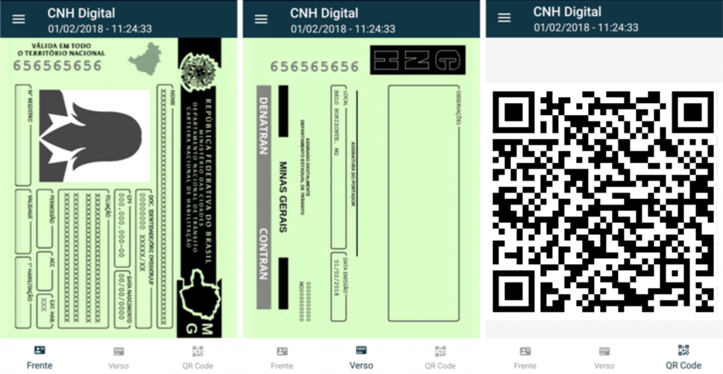 CNH-E cnh digital formatos
