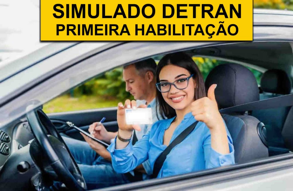 Simulado DETRAN Primeira Habilitacao Simulador Prova Detran site detranmais.com.br