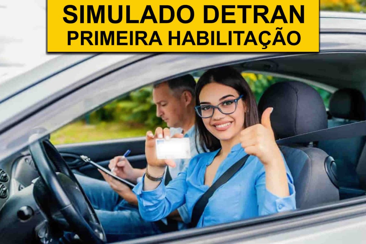 Simulado DETRAN Primeira-Habilitacao Simulador-Prova Detran site detranmais.com.br
