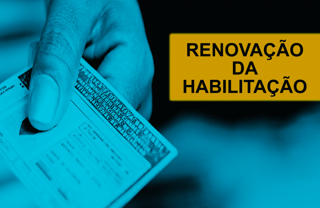 Imagem renovação da Habilitação site detranmais.com.br